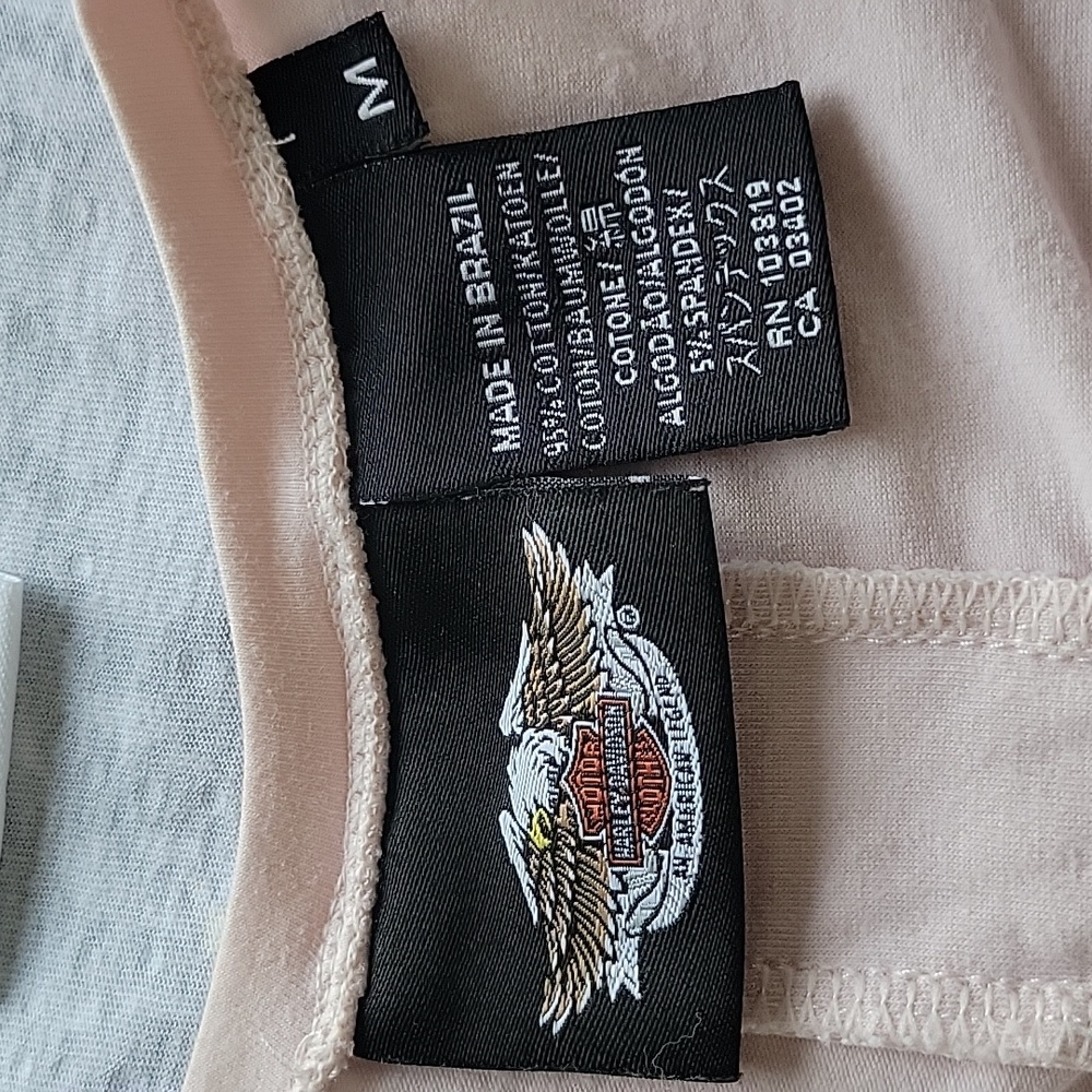 Harley-Davidson T-shirt Pink Medium - Picture 7 of 7